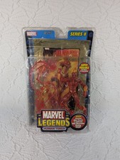 2002 Toy Biz Marvel Legends Series 2 Human Torch Sealed MOC Fantastic Four