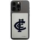 AFL Carlton Blues Magnetic Magslim USB-C Wireless Aluminium Powerbank 5000mAh