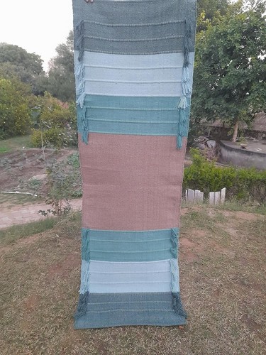 Umweltfreundliche extra lange Baumwoll-Yogamatte - rutschfeste Oberfläche, 5 mm dick Komfort - Bild 7 von 9