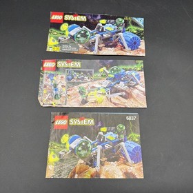 LEGO 6837 Space: Insectiods Cosmic Creeper Complete w/ Figure & Manual