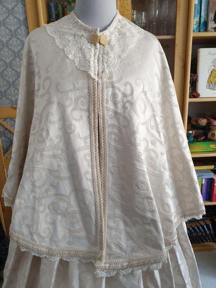 Südstaatenkleid Hochzeitskleid Krinolinenkleid Civil War Westernhochzeit - Bild 4 von 4