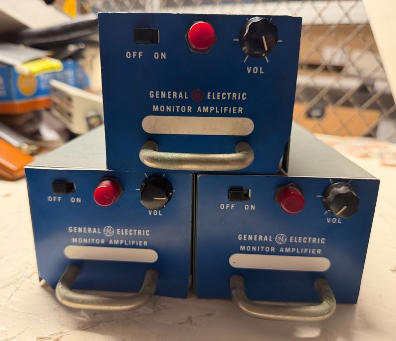 GE monitor amplifier model 4ea34a-1. rev b