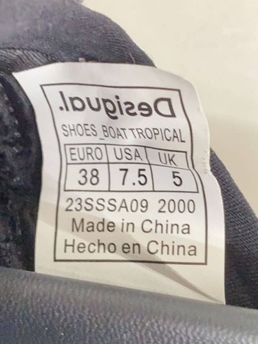Desigual Sandals UK5 BLK - Imagen 5 de 9