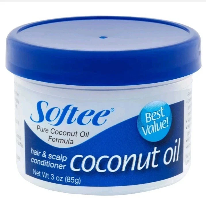 Nuevo paquete de 2 acondicionadores diarios para cabello y cuero cabelludo de aceite de coco suave de 3 oz Foto 2 de 4
