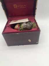 Ne'Qwa Art 2012 Limited Edition Santa Ornament Tom Browning 243/1000 COA