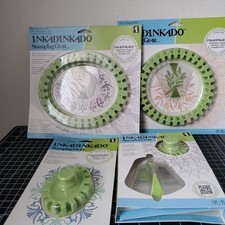Inkadinkado Stamping Gear Intro Set-Oval Stamping Cog-Circle Stamping Wheel NEW