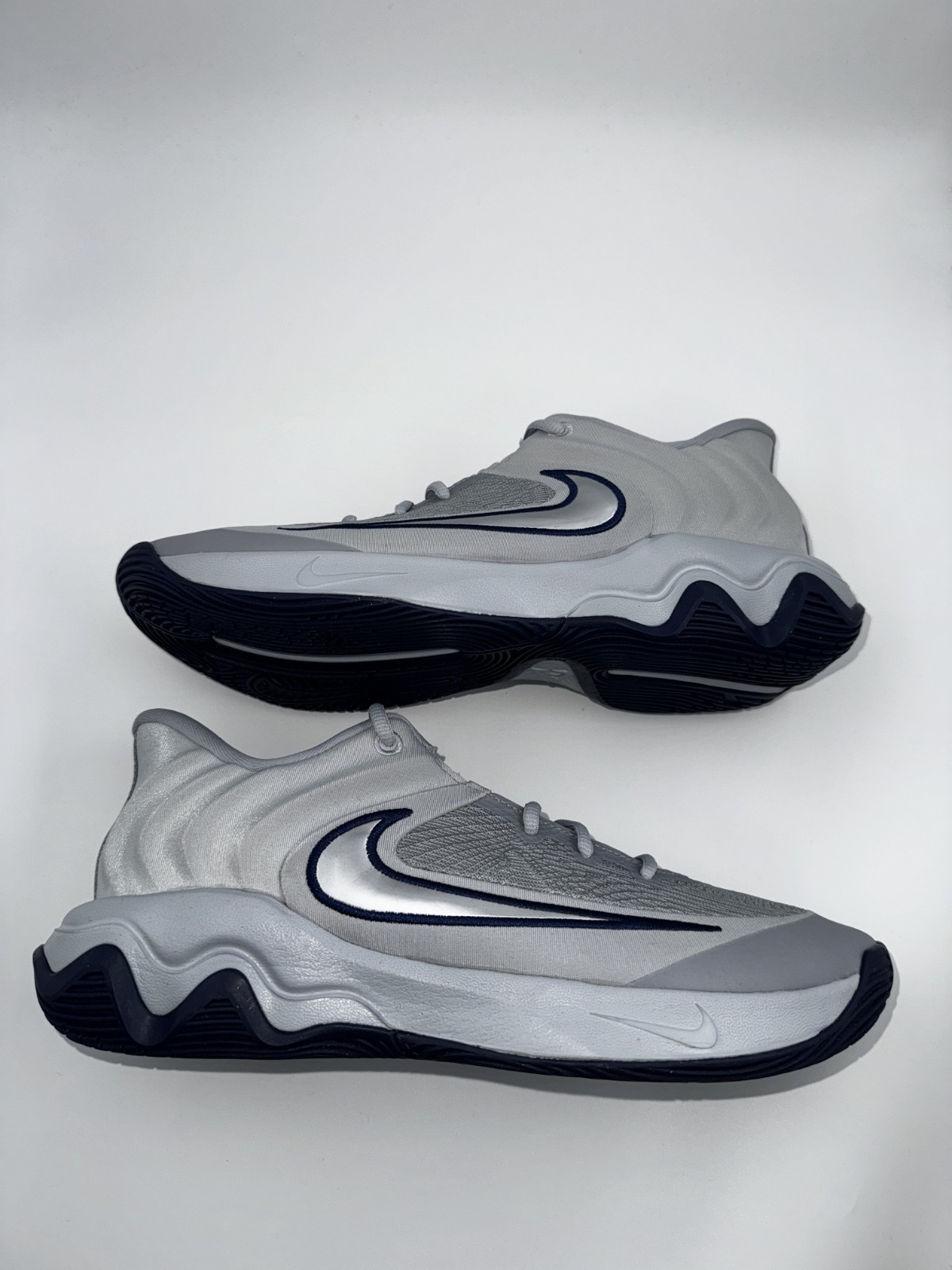 Nike Giannis Immortality 4 Men's Wolf Grey Midnight Navy FQ3680-008 Pick Size
