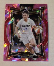 Te-HINA PAOPAO RC 2025 Panini Select WNBA - Pink Ice Prizm #49 Dream All-SEC