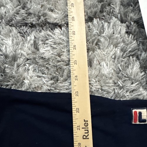 Vintage 70’s RARE Fila Size 38 Full Zip-Up Velour GRAIL Dark Blue NEEDS CLEANING - Picture 8 of 14