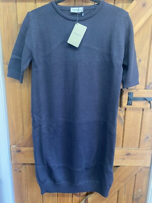 BNWT - John Smedley Watts Dress In flannel Grey RRP£195 - Medium (Item 184)
