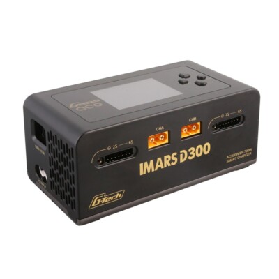 Gens Ace IMARS D300 G-Tech AC/DC 300W/700W RC Ladegerät Schwarz