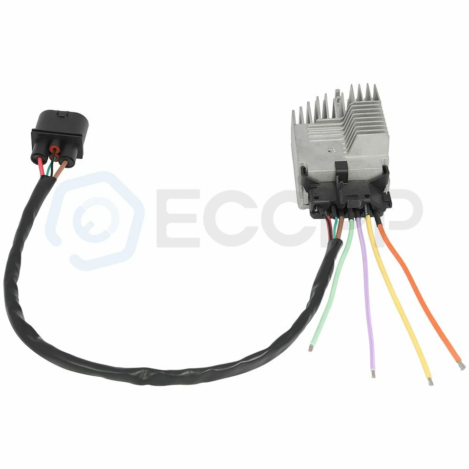 Módulo de control de relé del ventilador de refrigeración del radiador para Audi A4 Quattro 2002 2003 2004-2009 Foto 4 de 4