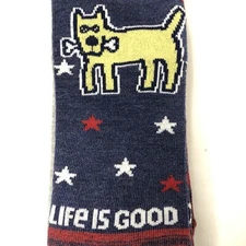 Life is Good Low-Cut Socks 6-Pair Man's Best Friend