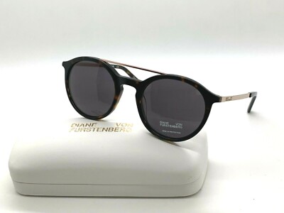 DIANE VON FURSTENBERG DVF 853S 237 DARK TORTOISE 50-21-135MM  display picture 3