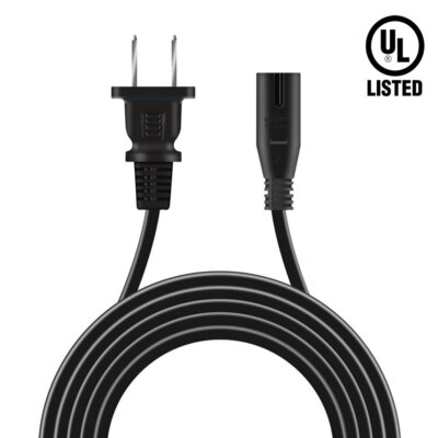 6ft UL AC Charger Cable for Sony GTK-XB60 Portable Wireless Speaker Power Cord
