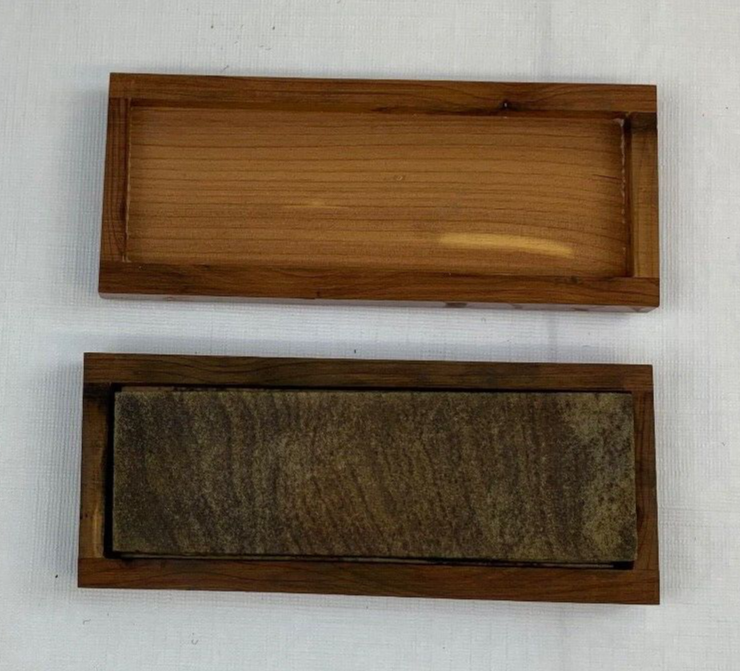Vintage Browning Arkansas Sharpening Stone in Box Medium and Fine Grit