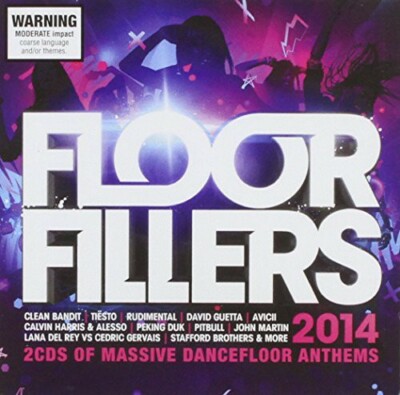 VARIOUS ARTISTS FLOOR FILLERS-Tiesto,David Guetta,Avicii,Calvin Harris & Al 2CD