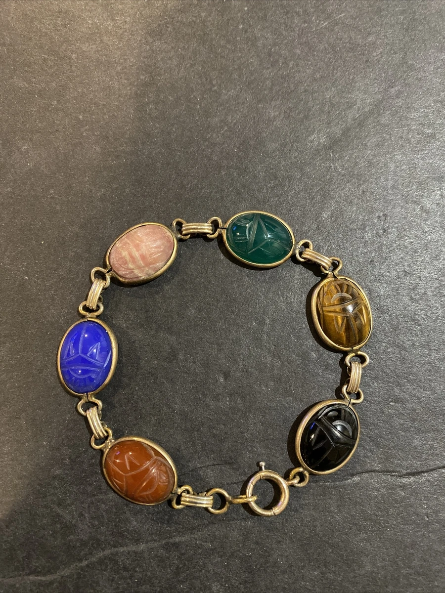 Scarab hot sale bracelet ebay