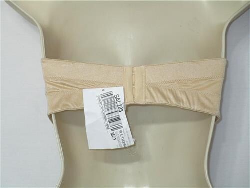 Heidi by Heidi Klum Olivia Dawn Lace Strapless Bra Beige H24-1549 Size 36D - Picture 3 of 3