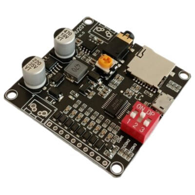 HV20T Voice Playback Module 12V/24V Power Supply 10W/20W Amplifier Support