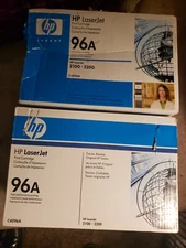 2x Genuine HP LaserJet Print Cartridge 96A 2100/  2200 new open box 