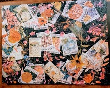 Seed Packets Puzzle Flowers Mothers Spring Planting Springbok 500 Piece Complete