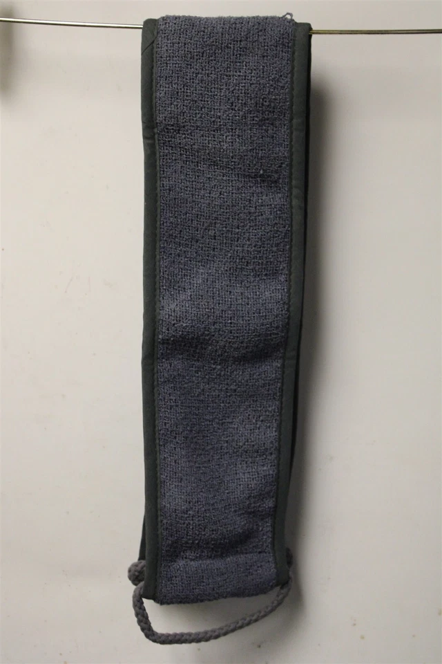 Aquis Original NUEVO Gris Oscuro Exfoliante Espalda Fregadora Espalda-Como ANX0040DGR Foto 4 de 4