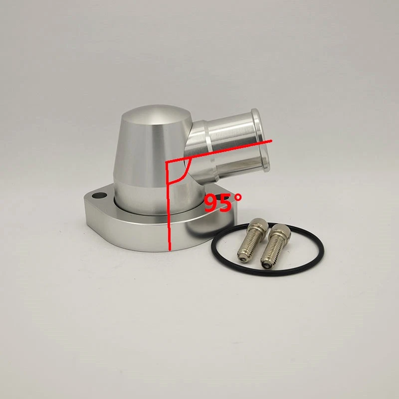 Carcasa termostato de cuello de agua giratorio Billet Ford Big Block 429 460 514 1,25"" Foto 3 de 3