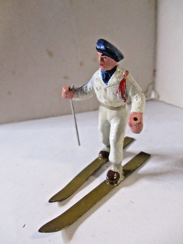 1/32 QUIRALU CHASSEUR ALPIN AU COMBAT 1è SERIE SOLDAT FUSIL A SKI BIS
