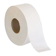 acclaim Jumbo Toilet Tissue White Cored Roll Continuous 3.5'' X 1000 Ft -8/Case