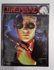 Lot: 3 Conspiracy X Sourcebooks (VG+), plus NIP Game Master's Screen