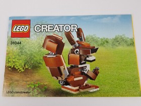 LEGO Creator 31044 Park Animals Complete 3-in-1 Creature Model Dog Duck Squirrel