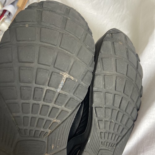 Kappa Black Trainers UK 4 Lace Up Running Shoes Sneakers Bubble - Picture 18 of 20