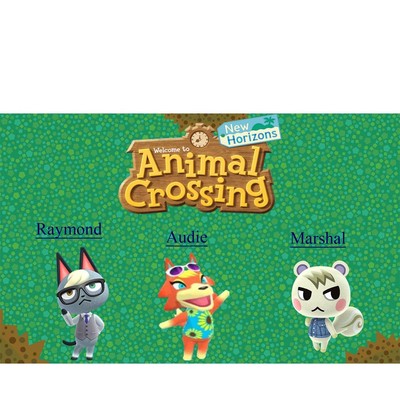 Animal Crossing New Horizons Raymond, Audie, or Marshal