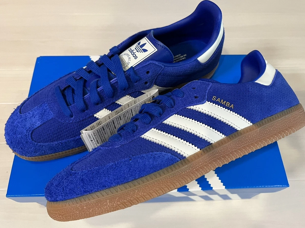 adidas Originals SAMBA OG HP7901 Team Royal Blue/Core White/Gum Unisex  Sneakers