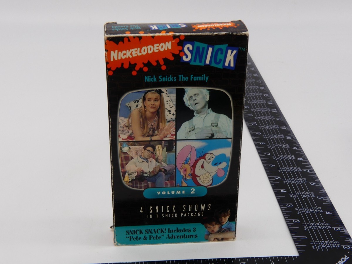 テレビ nicknicknick Nickelodeon Snick - Volume 1 - Nick Snicks Friendship VHS