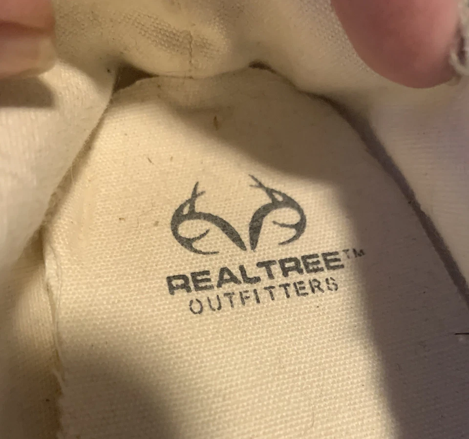 Realtree Little Kids Size 2 Canvas Slip-on Shoes Camouflage - Image 4 of 4