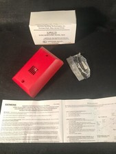 Siemens U-MHU-1G 500-699591 Sync/Non Sync Red Fire Alarm Horn NEW in Factory Box