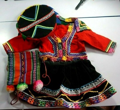 Disfraz típico peruano de Cuzco