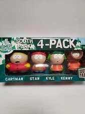 South Park 4 Pack Cartman Stan Kyle Kenny 5" Comedy Central Mirage Figures New