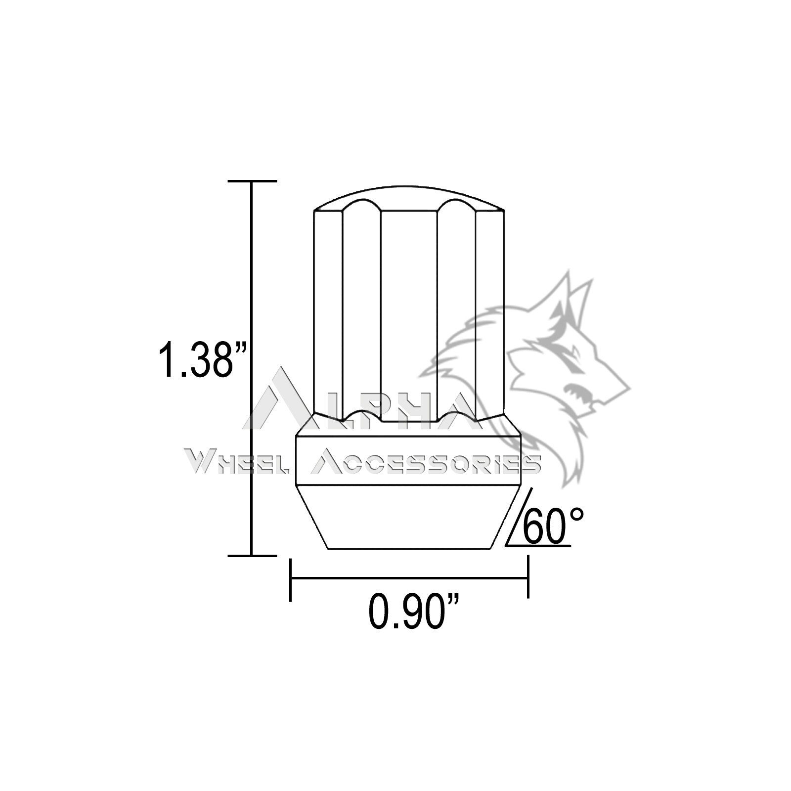 20 Black Short Spline Lug Nuts 14x1.5 For 2019 & Up Jeep Wrangler JL