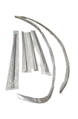 Genuine Holden Gutter Drip Mouldings W/Strips Chrome VE VF Commodore SS SSV SV6