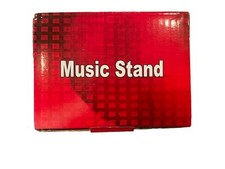 On-Stage Compact Folding Sheet Music Stand In Box, Dark Blue Playing