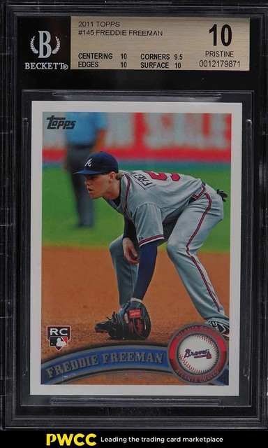 FREDDIE FREEMAN ROOKIE CARD RC LOT COLLECTION 2011 2012 2014 2018 TOPPS 