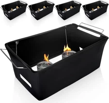 4-Pack Chafer Wind Guard by ,Chafer Stand Cover,Chaffing Buffet Decorative Food