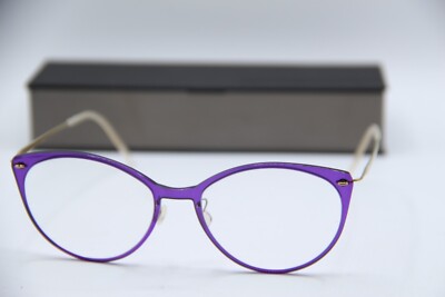 NEW LINDBERG NO. 013/100IZA COL. PG1 PURPLE AUTHENTIC FRAMES SUNGLASSES 50-17