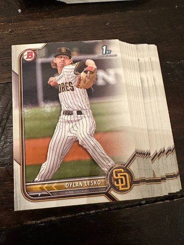 2022 Bowman Draft Paper ** LOT OF 20 ** PICK YOUR PLAYER OR TEAM ** LOT OF 20 ** - Picture 28 of 201