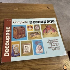 Complete Decoupage HP-404 1971 Gick Softcover