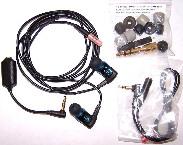 Ultimate Ears TRIPLE.FI 10（UE TF10) Ultimate Ears UE Noise Isolating Triple.fi 10 Tf10 Earphones