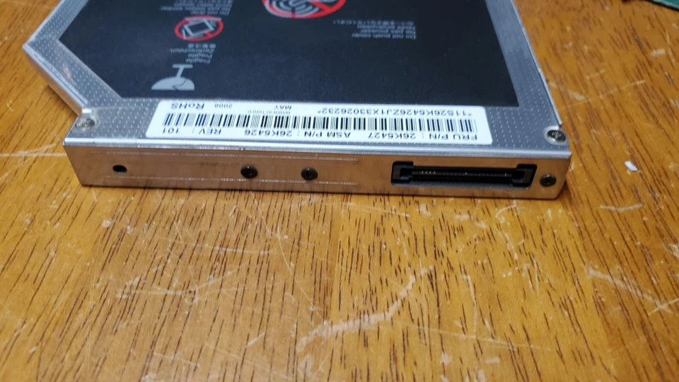 IMB Ultrabay Enhanced CD Drive 26K5427 with CD-ROM Interposal Board - Image 3 of 4